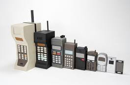 evolução dos celulares